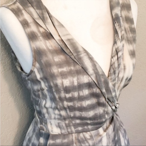 Calypso St. Barth Tie Dye Linen Wrap Dress - Picture 3 of 7